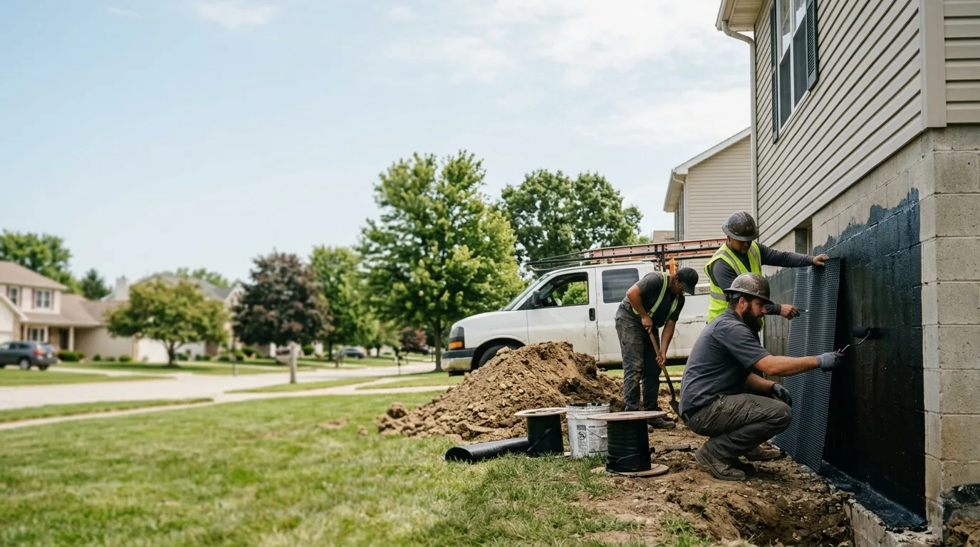 Basement Waterproofing in Edwardsville, KS near me